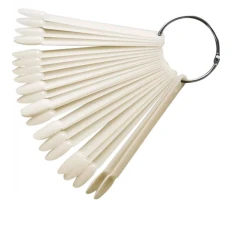 Палитра для лаков веерная миндаль 50 шт (Матовая)