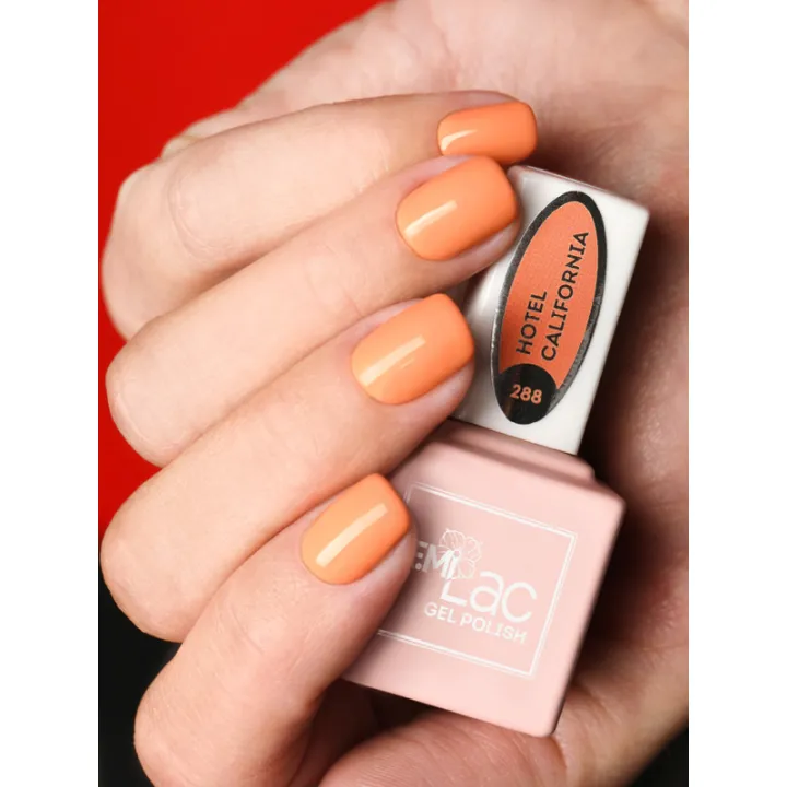 Гель-лак E MiLac 6 мл (288 Готель Каліфорнія)