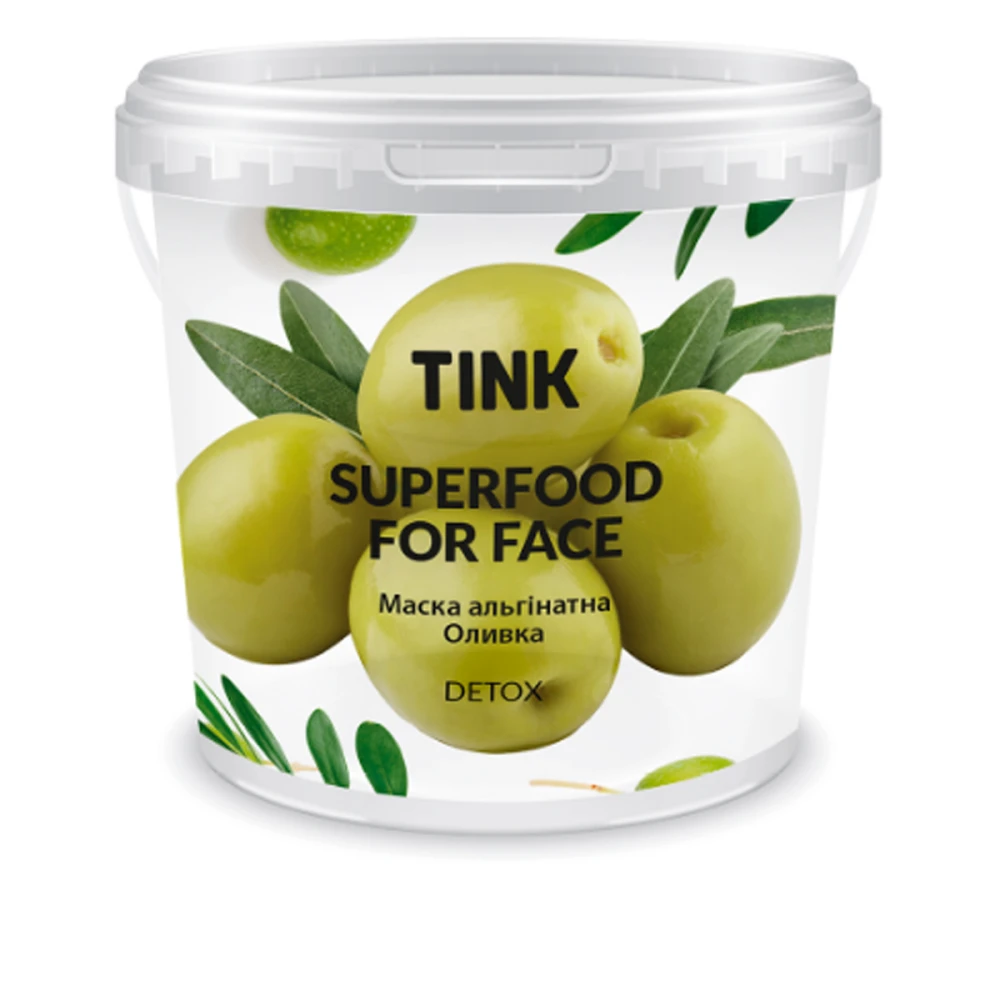 Маска альгинатная Joko Blend детокс Оливка-Спирулина и ламинария Tink 15 г