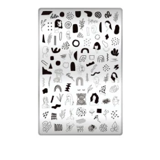 Пластина для стемпінгу ТАКІ ТАК (18 Арт)