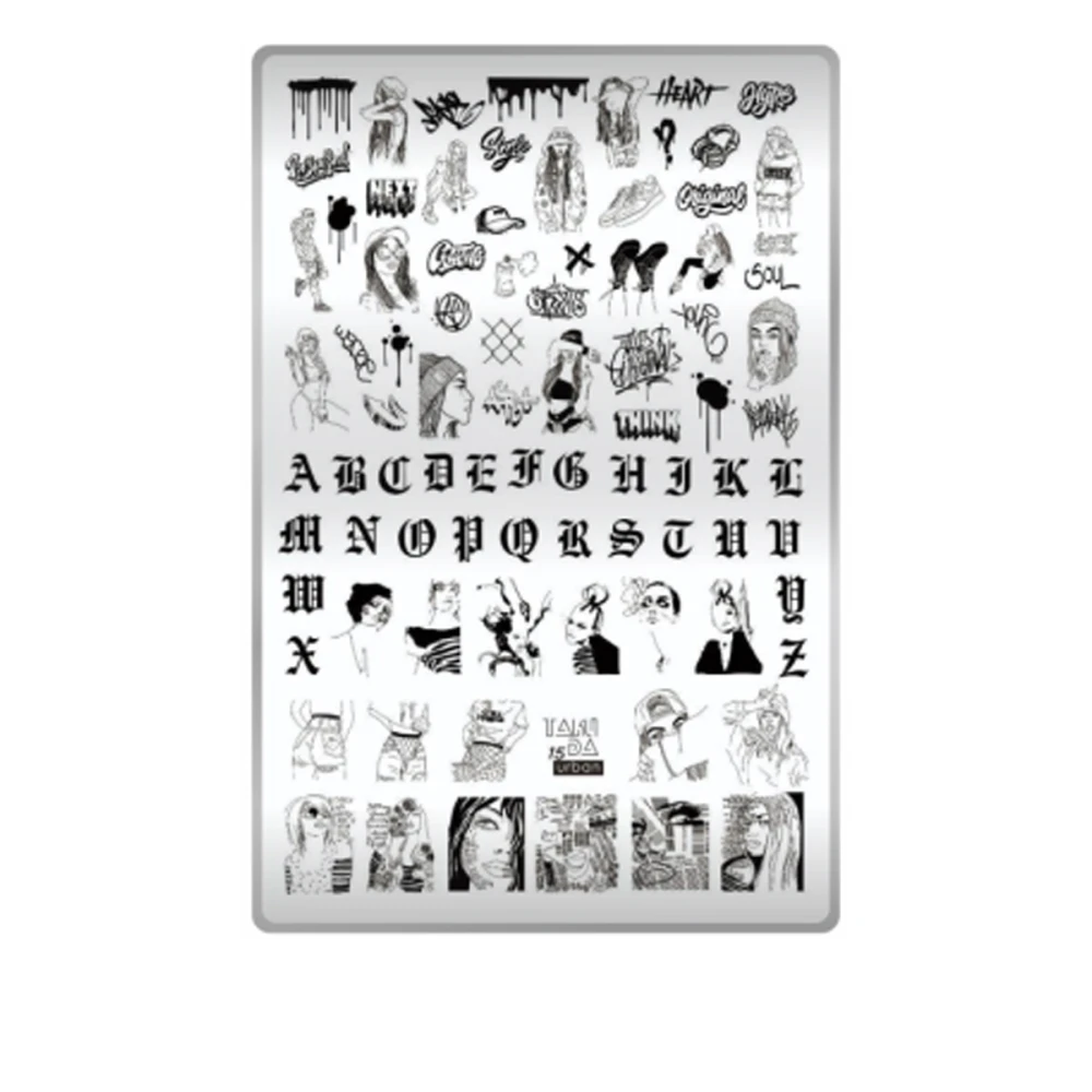 Пластина для стемпінгу ТАКІ ТАК (15 Урбан)