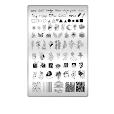 Пластина для стемпінгу ТАКІ ТАК (7 Тату)