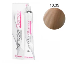 Фарба для волосся Glamour, 100 мл (10-35 - Платиновий блондин)