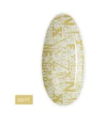 Фольга для лиття FRC 1 м (002-FТ Написи золото великі літери)