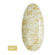 Фольга для лиття FRC 1 м (002-FТ Написи золото великі літери)