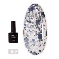 Гель лак Deluxe Series Glitter Collection 8 мл (002)