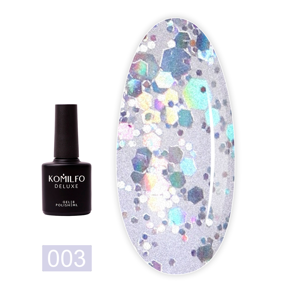 Гель-лак Deluxe Series Glitter Collection 8 мл (003)