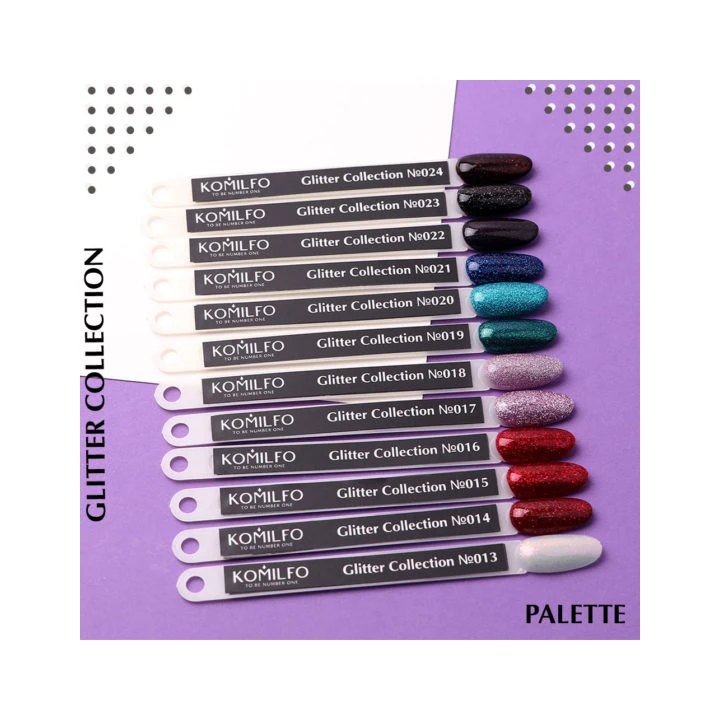 Гель-лак Deluxe Series Glitter Collection 8 мл (004)