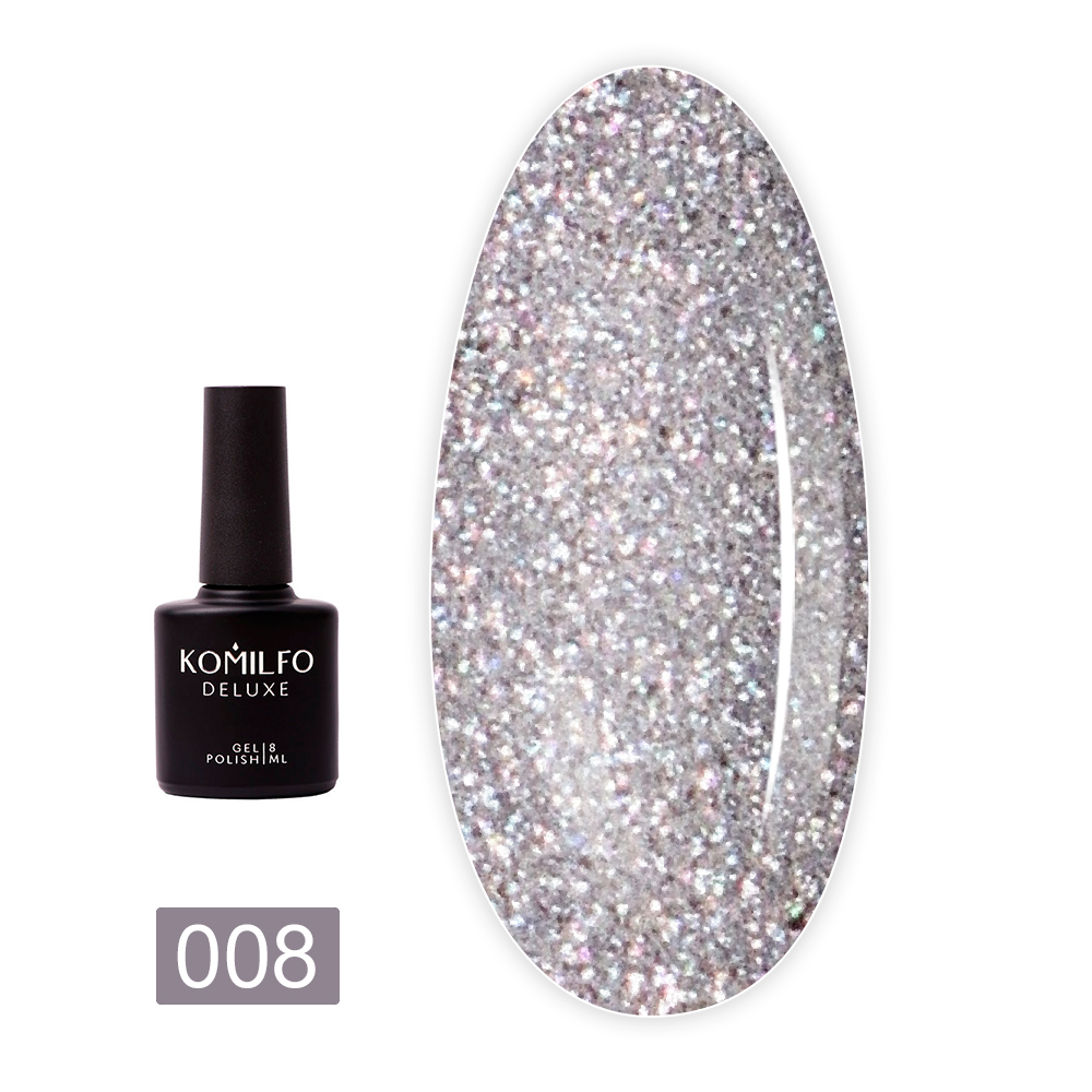 Гель-лак Deluxe Series Glitter Collection 8 мл (008)