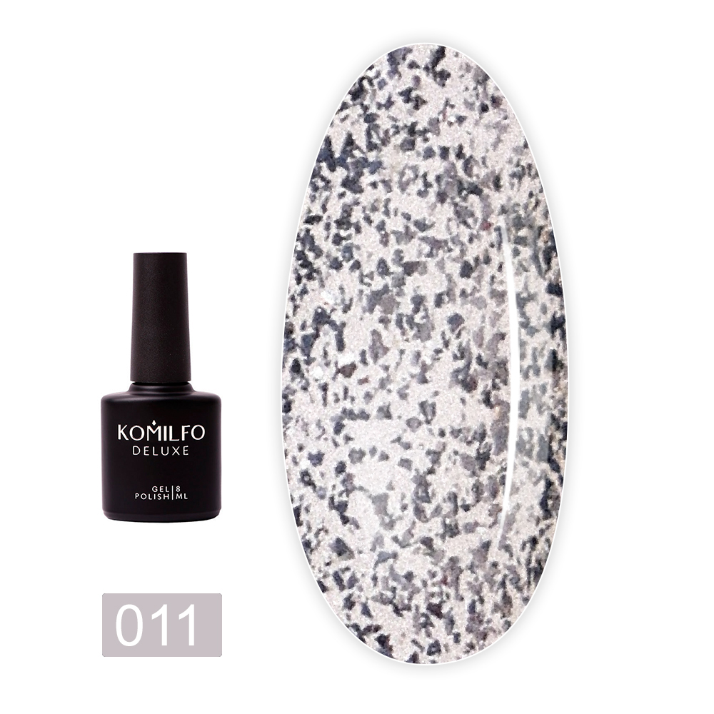 Гель лак Deluxe Series Glitter Collection 8 мл (011)