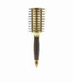 Гребінець Salon Professional CI Brush із натуральною щетиною gold L