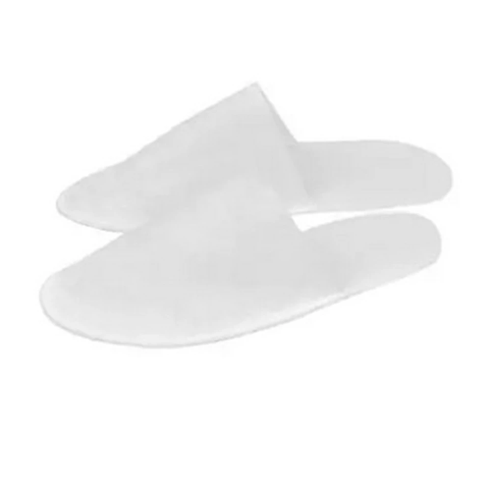 Тапочки ПМ одноразовые р. 36-40 50 пар в пачке (Белый)