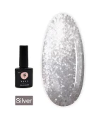 Гель-лак Saga Cat shine 8 мл (Silver)
