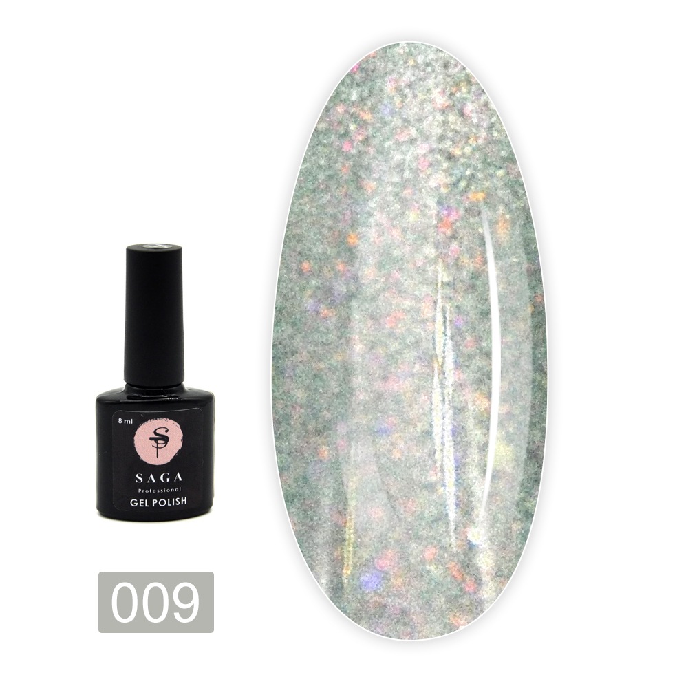 Гель лак Saga Cat shine 8 мл (009)