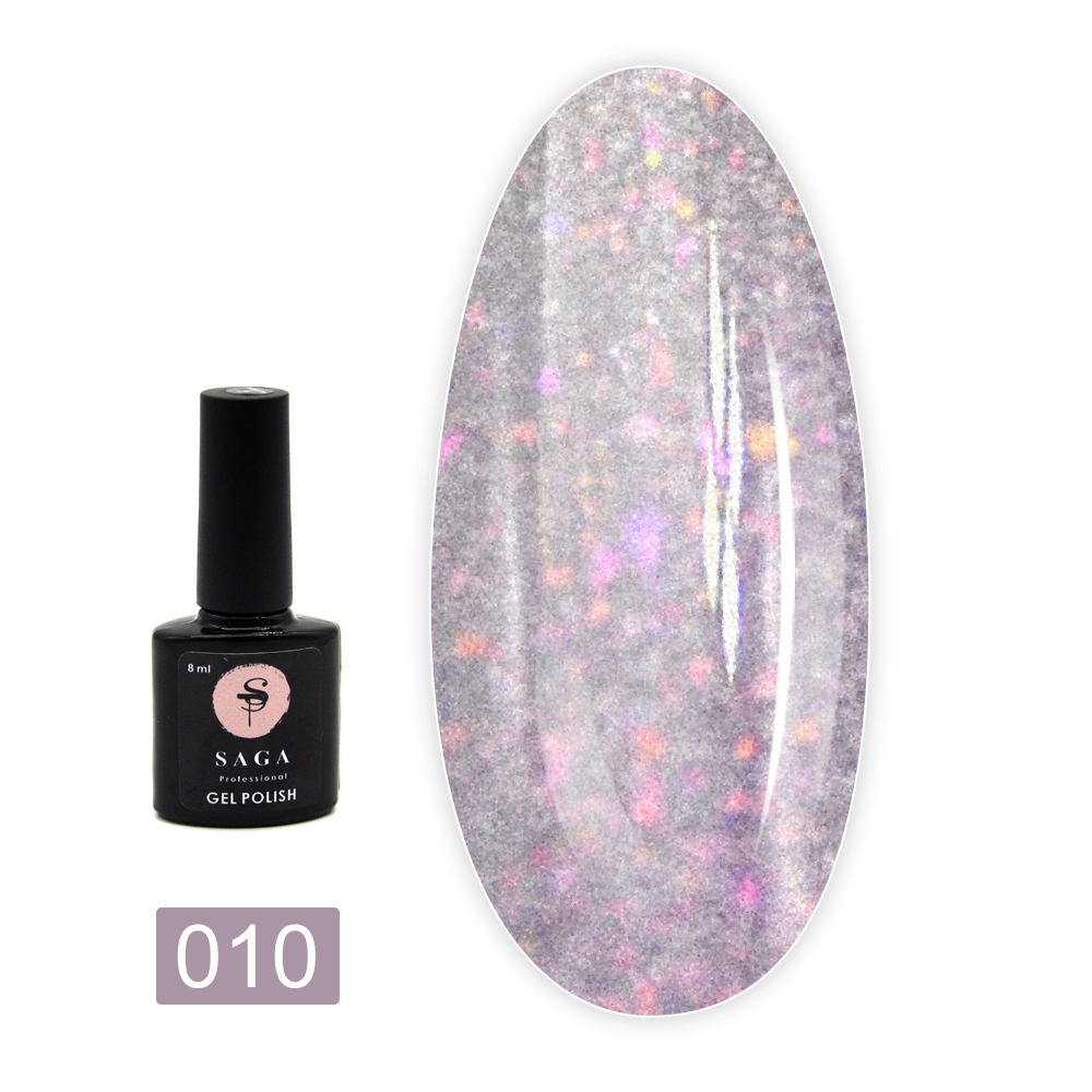 Гель лак Saga Cat shine 8 мл (010)