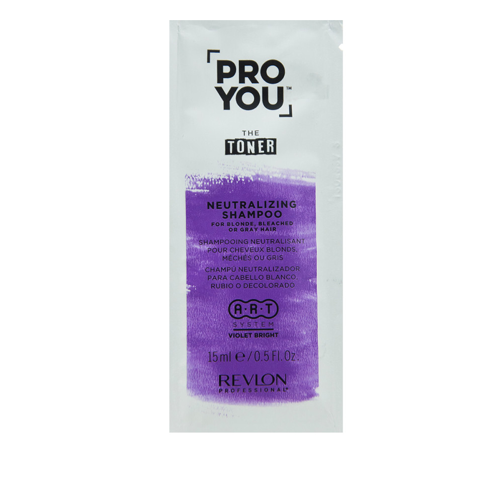 Шампунь REVLON PRO YOU TONER для блондированых волос 15 мл