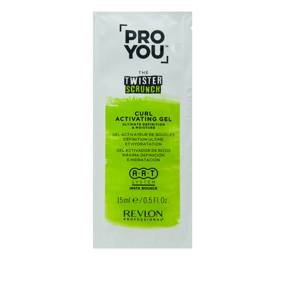 Гель REVLON PRO YOU TWISTER SCRUNCH активатор завитков саше 15 мл