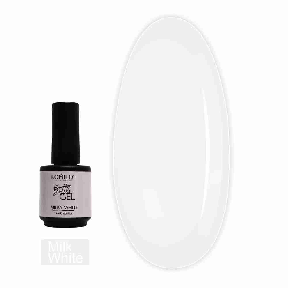 Гель KOMILFO Bottle Gel 15 мл (Milk White)