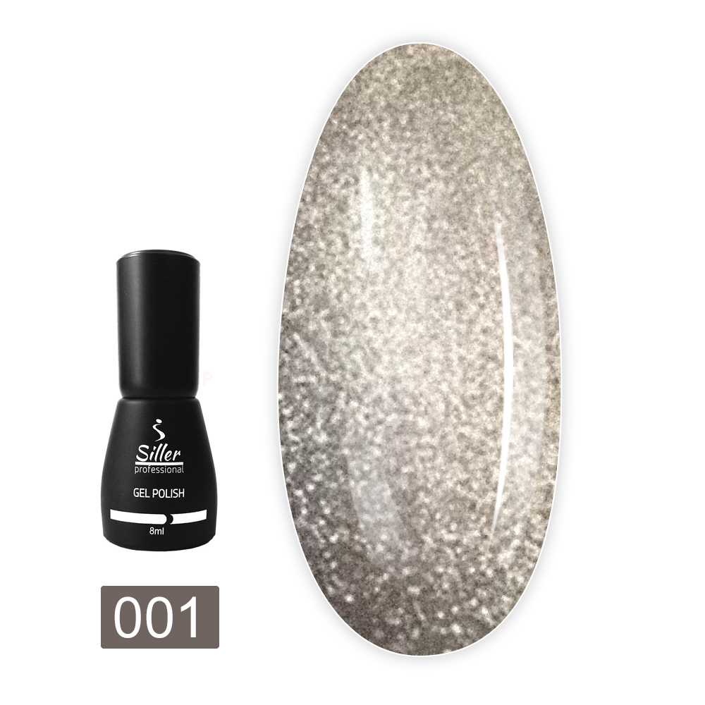 Гель-лак Siller Crystal Eye 8 мл (001)