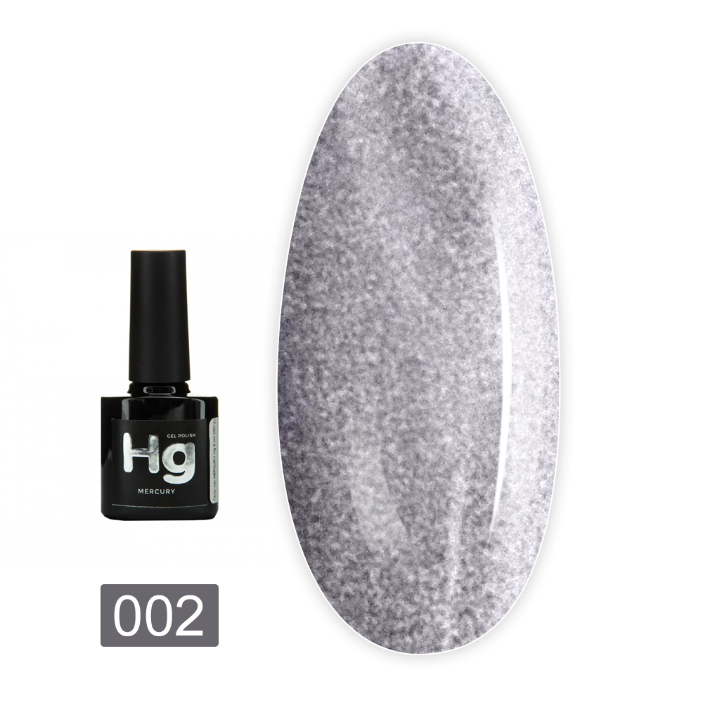 Гель лак MERCURY Hg FRC Beauty 8 мл (002)
