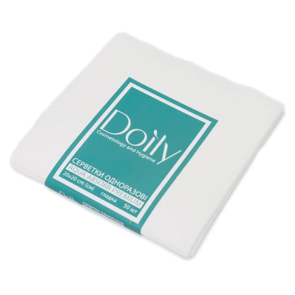 Серветки Doily Aqua Absorb гладка 2020 см 50 гм2 50 шт в уп