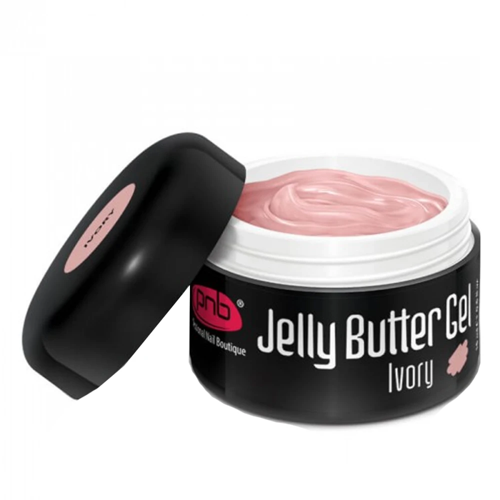 Гель-желе PNB Jelly Butter Gel камуфлирующий 15 мл (Ivory)