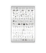 Пластина для стемпинга ТАКИ ДА (22 Осень в лесу)