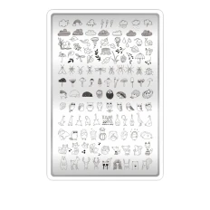 Пластина для стемпінгу ТАКІ ТАК (22 Осінь у лісі)