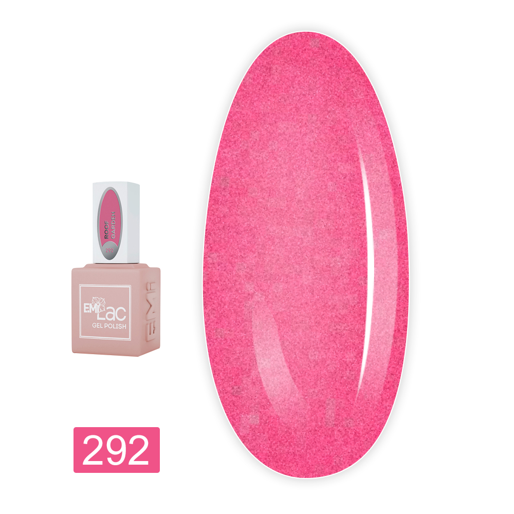 Гель лак E MiLac 9 мл (292 Сад на крыше)