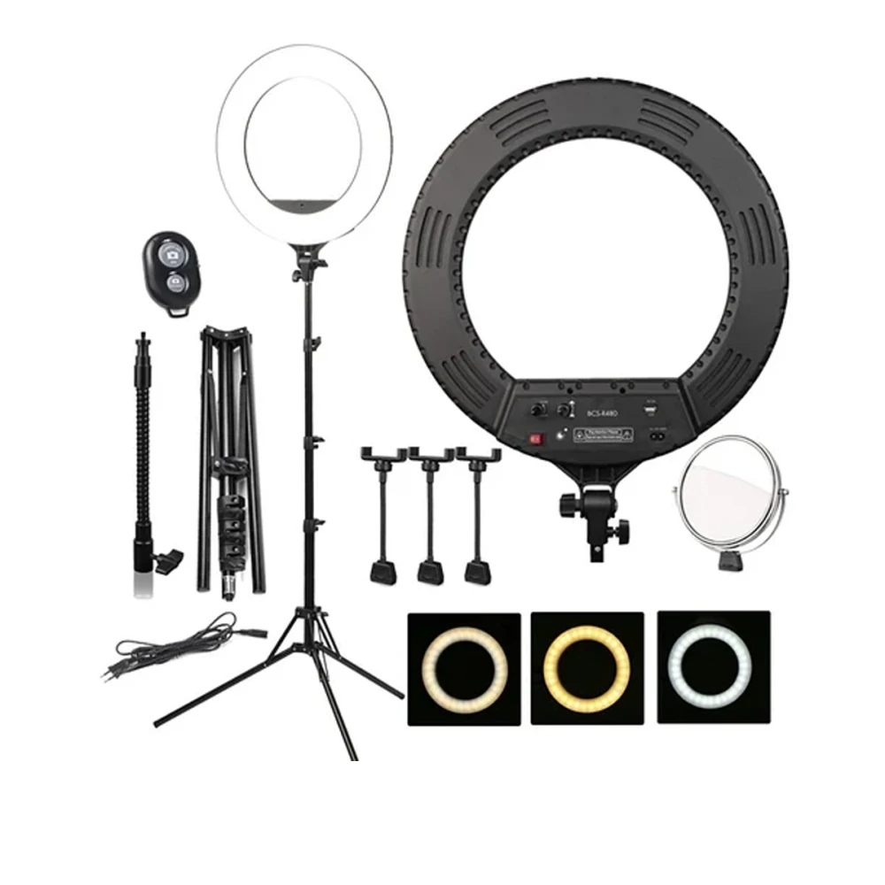 Лампа кільцева Bucos BCS-R480 діаметр 46 см 80 вт