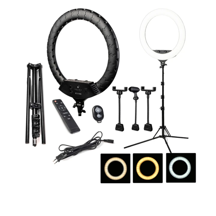 Лампа кольцевая Bucos BCS-F488 диаметр 55 см 100 вт