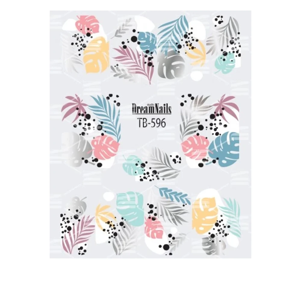 Слайдер Dream Nails фольгований малюнок (ТВ-596)