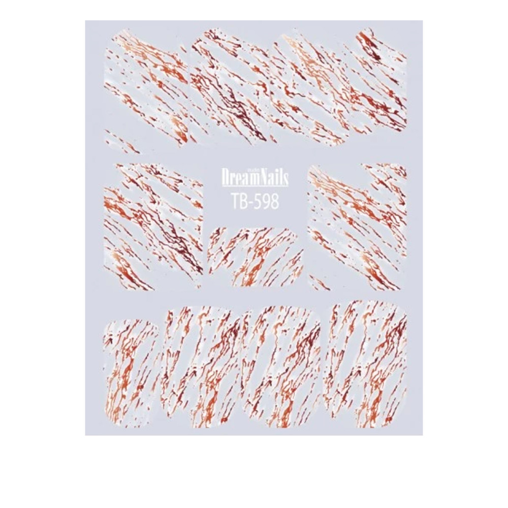 Слайдер Dream Nails фольгированный рисунок (ТВ-598)