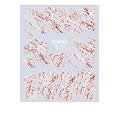 Слайдер Dream Nails фольгированный рисунок (ТВ-598)