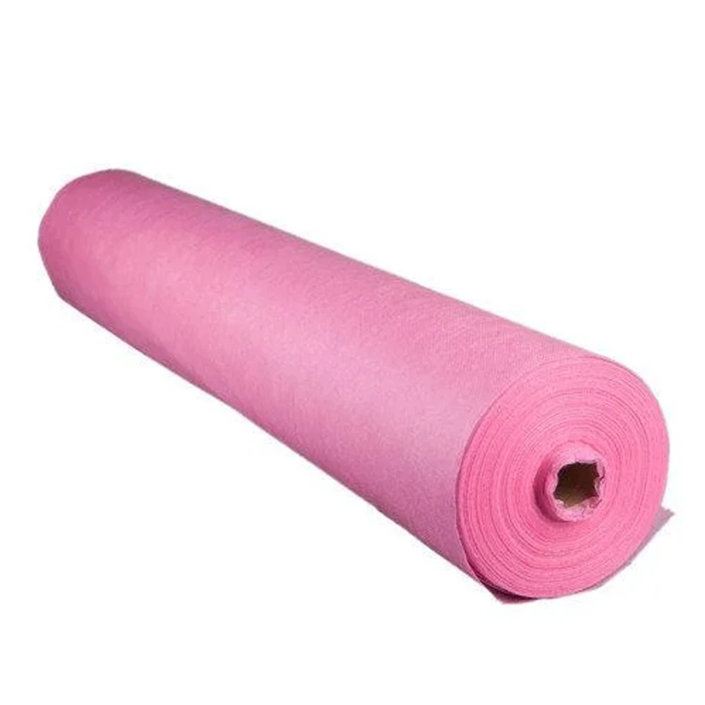 Простынь Тимпа 0.6х100 м флизелин (Розовый)