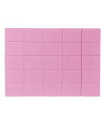 Набор бафов КODI 120/120 розовый 50 шт/уп