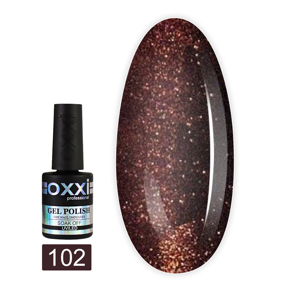 Гель лак OXXI Magic Cat eye 10 мл (102)