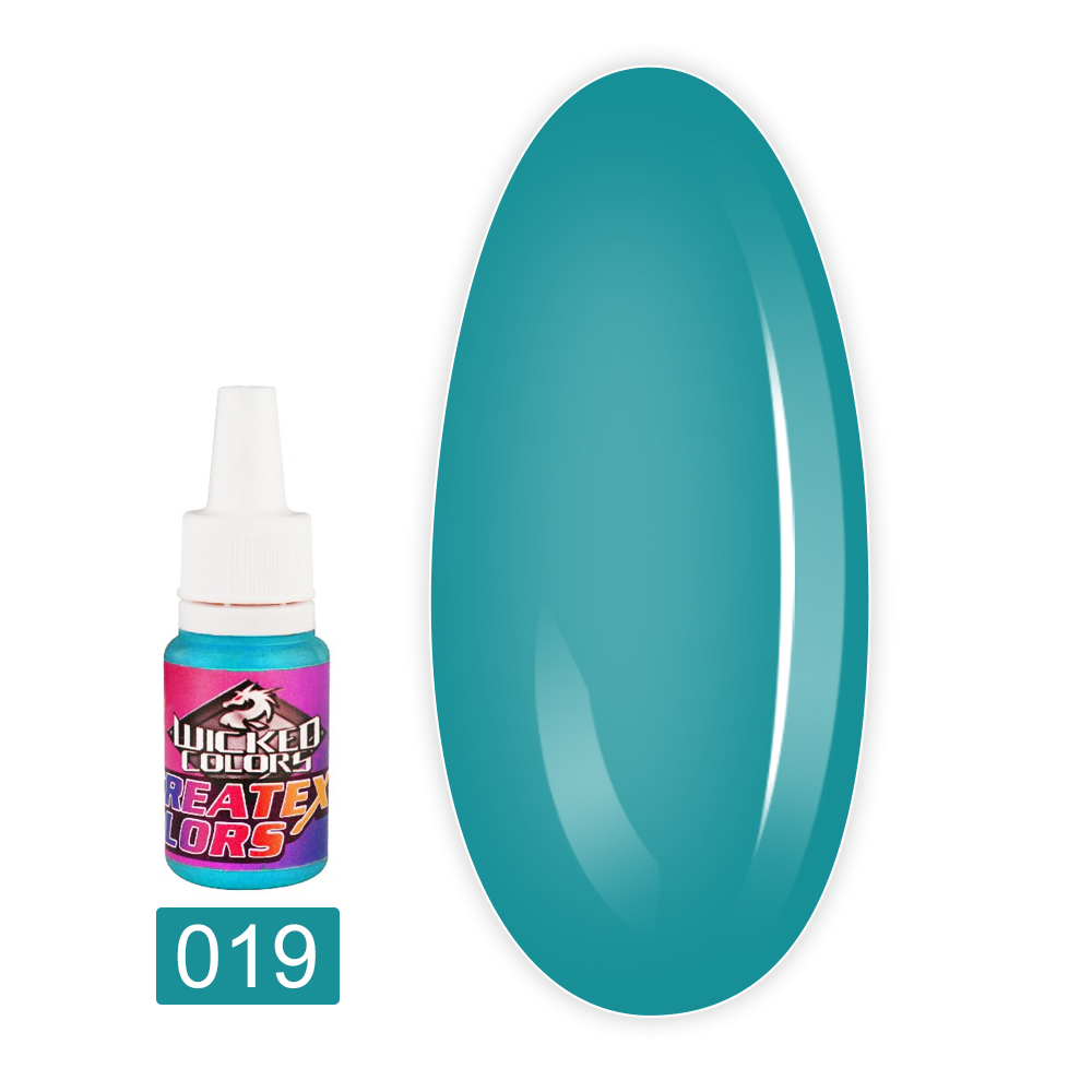 Краска для аэрографии JVR Colours WICKED FLUORESCENT 10 мл (019 aqua)