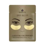 Патчи фольгированные SkinLite Золото 10 шт