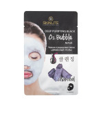Маска для обличчя SkinLite чорна бульбашкова Деревне вугілля 20 г