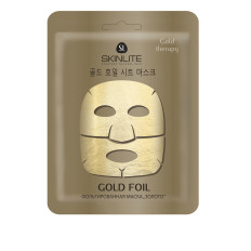 Маска фольгована SkinLite Золото 1 шт