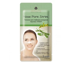Смужки для глибокого очищення пор носа SkinLite Алое 3 шт