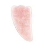 Скребок-массажер Гуаша из розового кварца Hillary