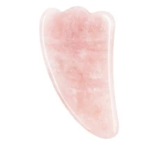Скребок-масажер Гуаша з рожевого кварцу Hillary