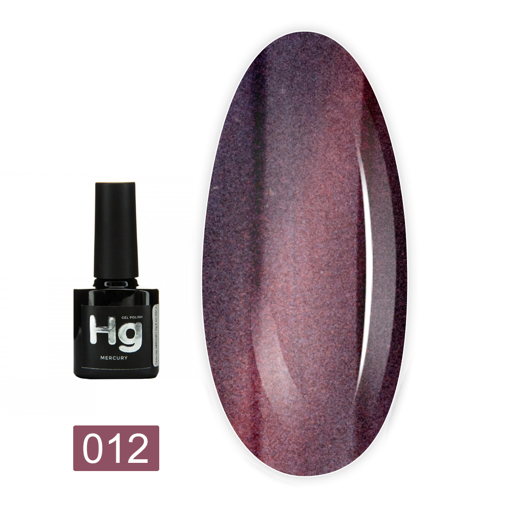 Гель лак MERCURY Hg FRC Beauty 8 мл (012)