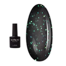 Топ KOMILFO No Wipe Emerald для гель лака без липкого слоя 8 мл
