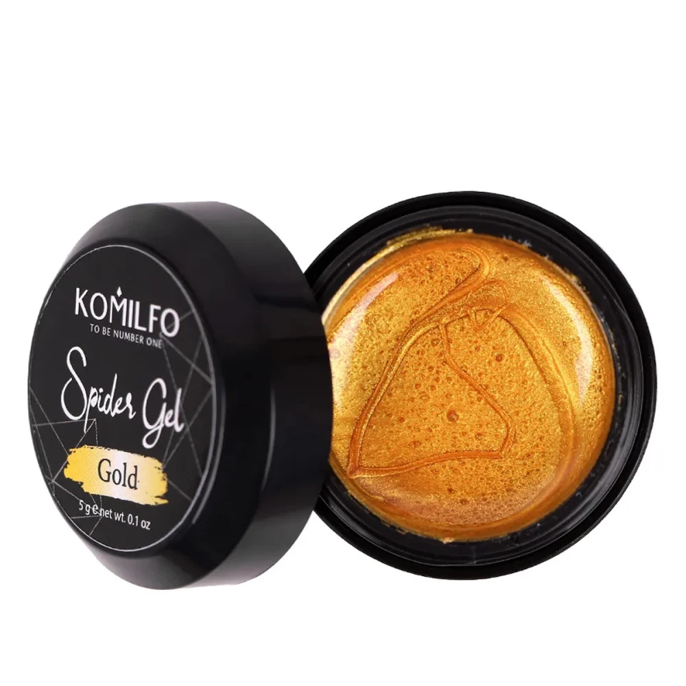 Гель-павутинка KOMILFO Spider Gel 5 г (Gold)