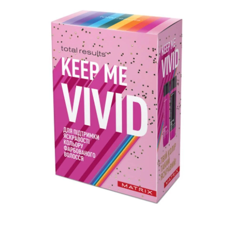 Набір Matrix TR Keep Me Vivid для яскравих відтінків фарбованого волосся (шампунь+кондиціонер 300 мл)