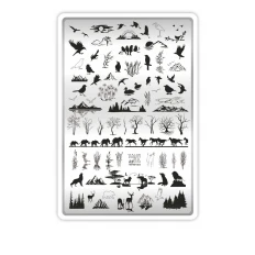 Пластина для стемпінгу ТАКІ ТАК (23 Природа)