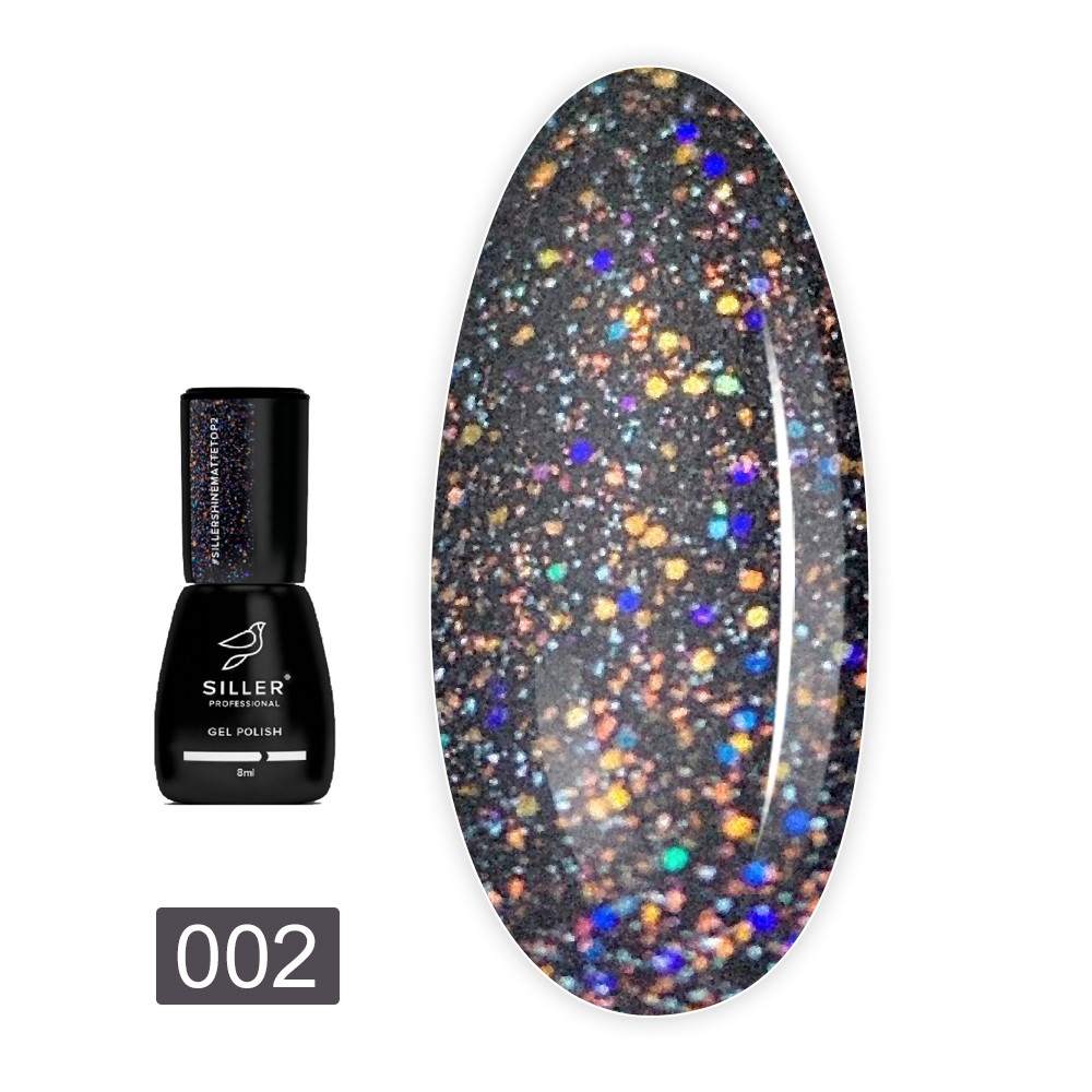 Топ Siller Matt Shine 8 мл (002)